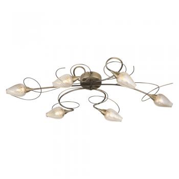 Lugh 6 arm Semi-Flush Light