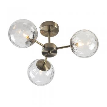 Charlton 3 Light Semi Flush