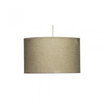 Straight Drum Linen Shade