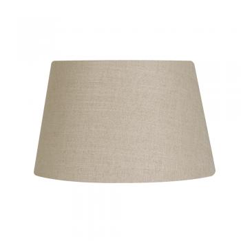 Linen drum shade