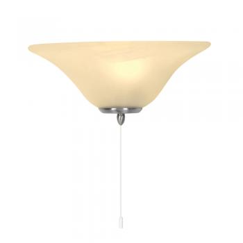Half Coolie Glass Wall Light