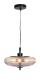 Ashwell Pendant Light with Ribbed Glass