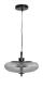 Ashwell Pendant Light with Ribbed Glass