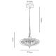 Ashwell Pendant Light with Ribbed Glass