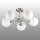 Flaxton 5 Light Semi Flush