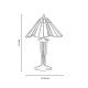 Rixon Tiffany Style Table Lamp