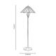 Rixon Tiffany Style Floor Lamp