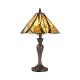 Basset Tiffany Style Table Lamp